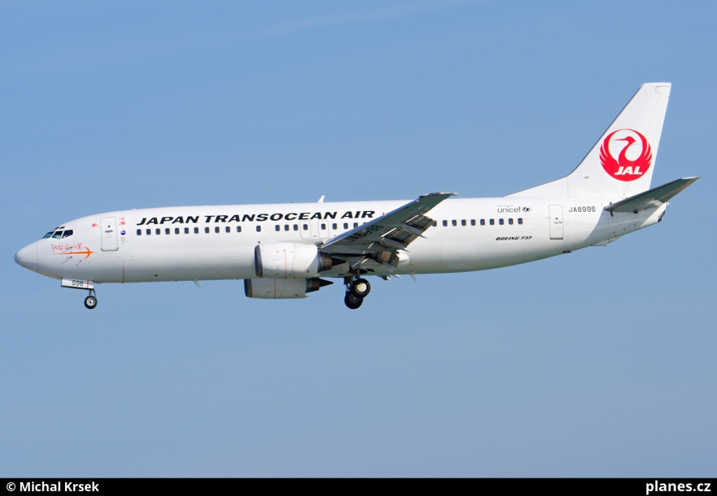 Boeing 737 Japan Transocean Air